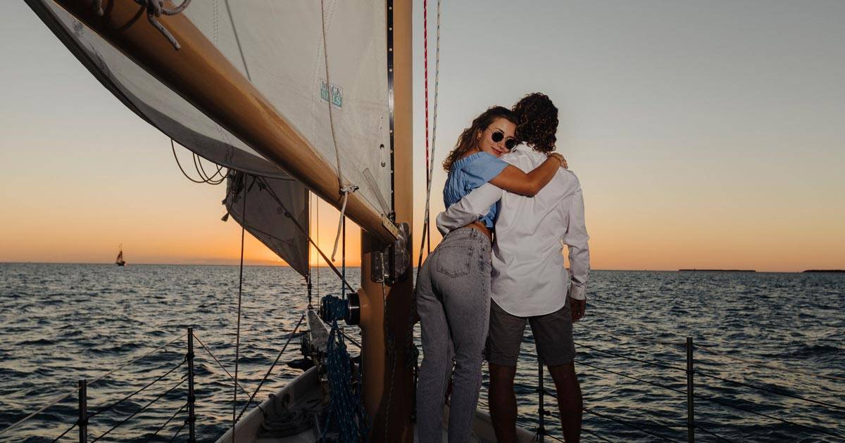 Sunset Sail with Danger Charters in Key West